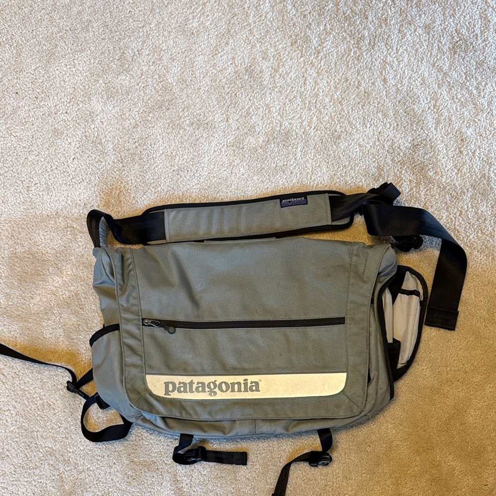Patagonia Slate Gray Bike Messenger Bag